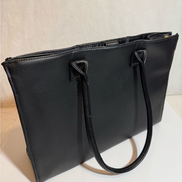 NEW MARY KAY CONSULTANT BAG MAKEUP LARGE QUILTED BLACK ORGANIZER TOTE - Picture 4 of 8